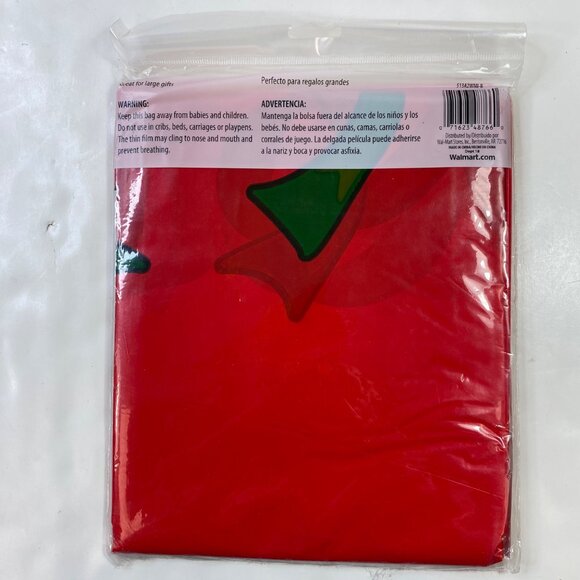 Holiday Time Bike Bag Christmas Gift Wrap Cover 42"x18"x80" Red With Bows - Picture 2 of 2